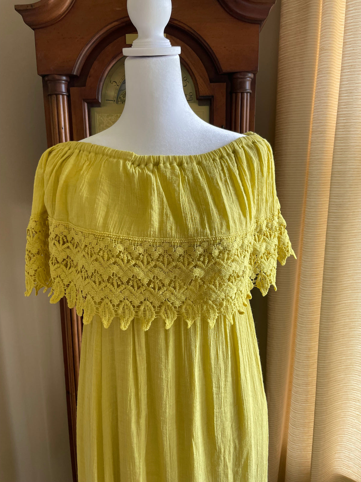 Tina Off-Shoulder Floral Maxi Dress