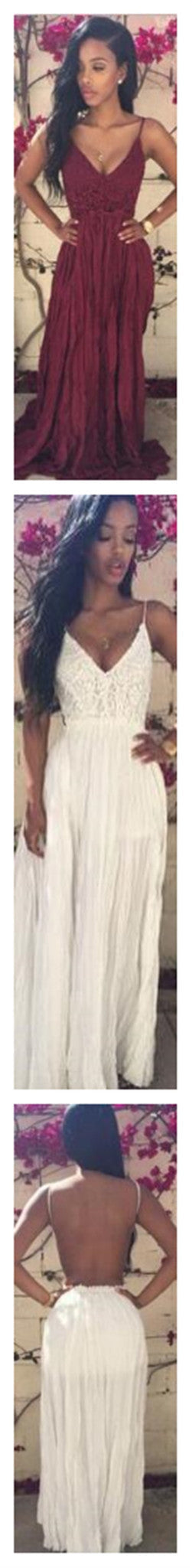Colleen Lace Layered V-Neck Evening Gown