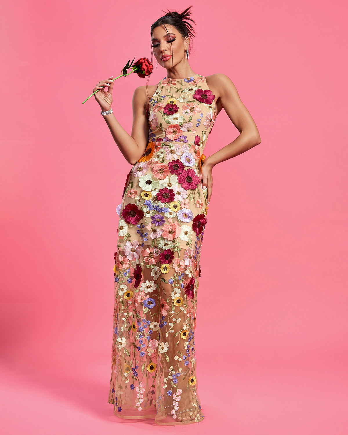 Maraya Floral Maxi Dress