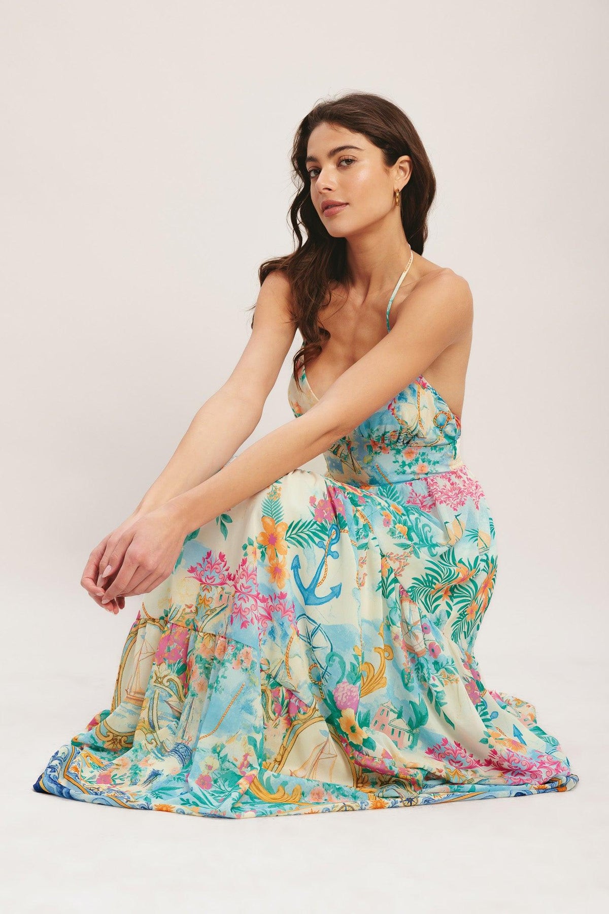 Saira Sail Away Woven Maxi Dress