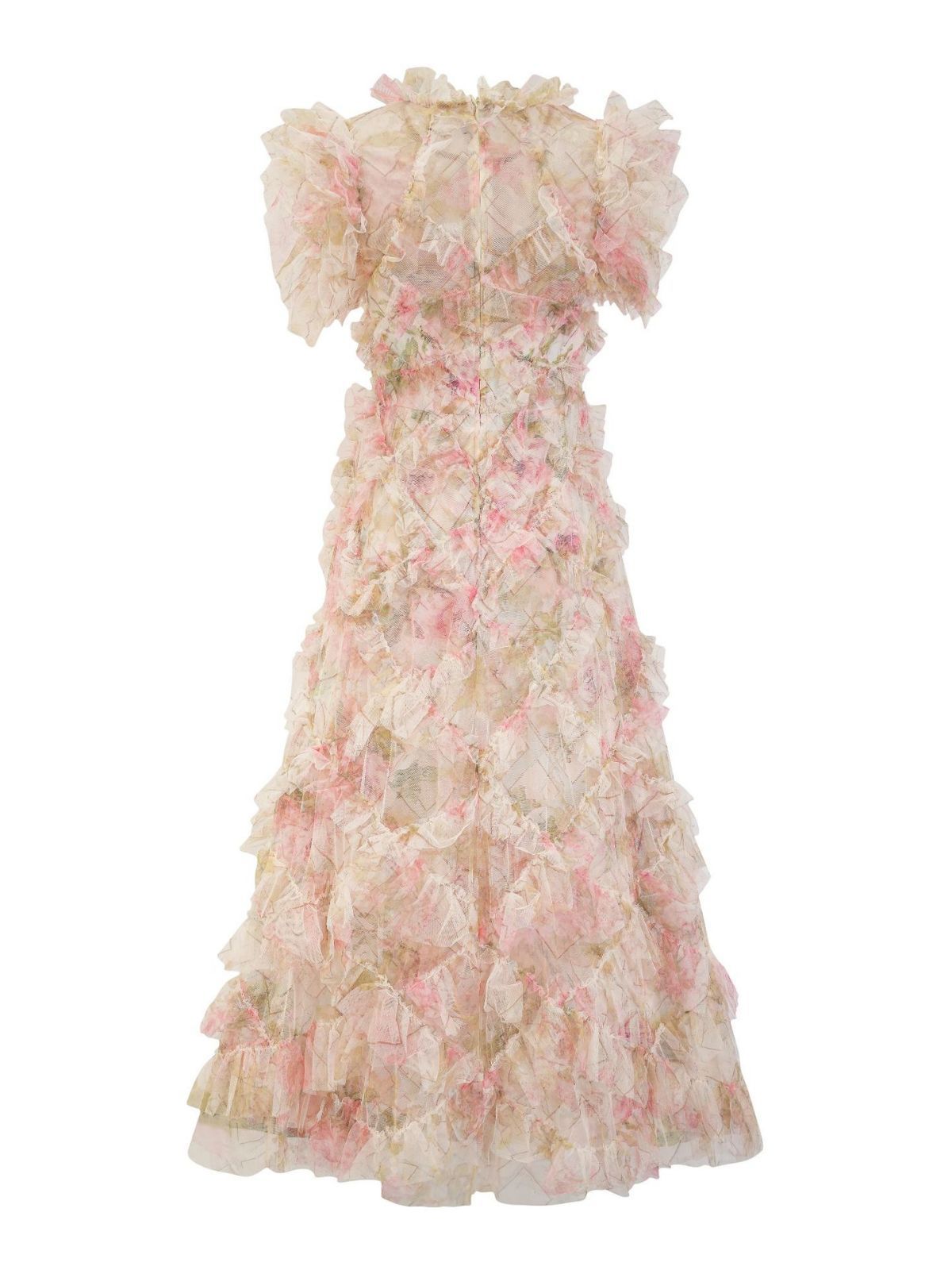 Nerys Floral Puff Sleeve Dress