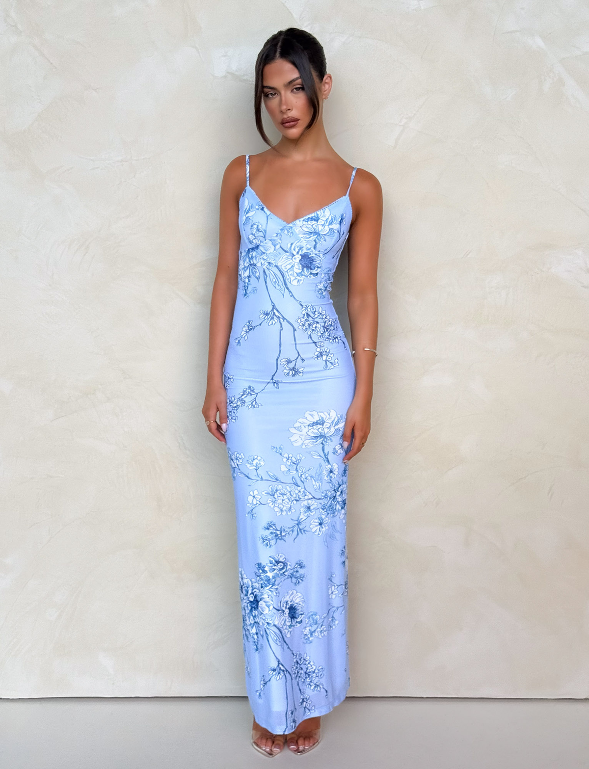 Sharon Floral Midi Dress