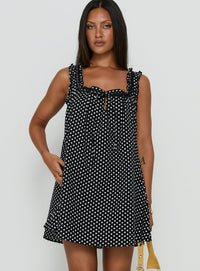 Black Polka Dot