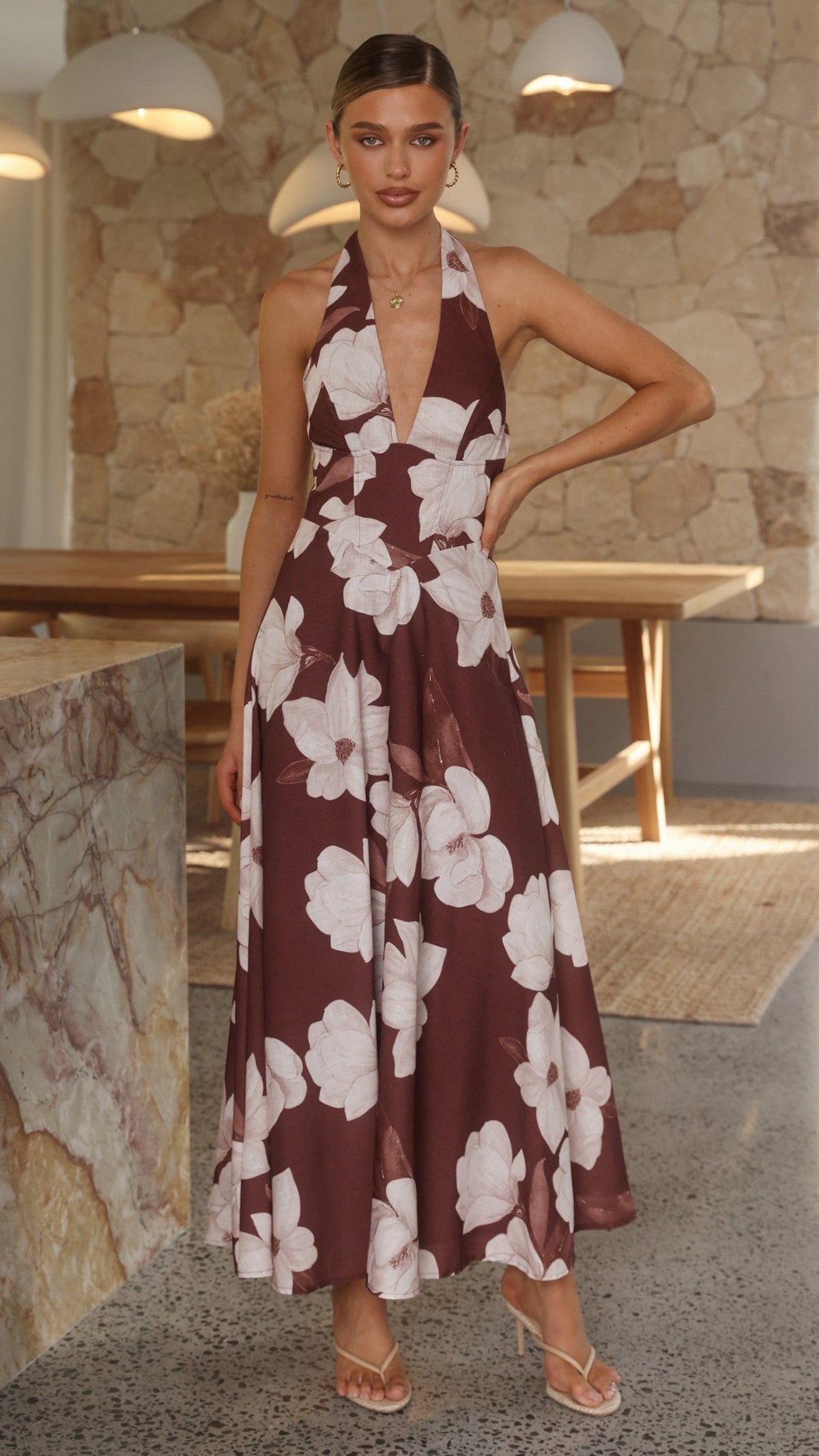 Skye Floral Maxi Dress