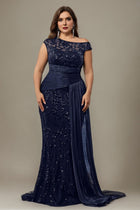 Fianna Sequin One-Shoulder Dress