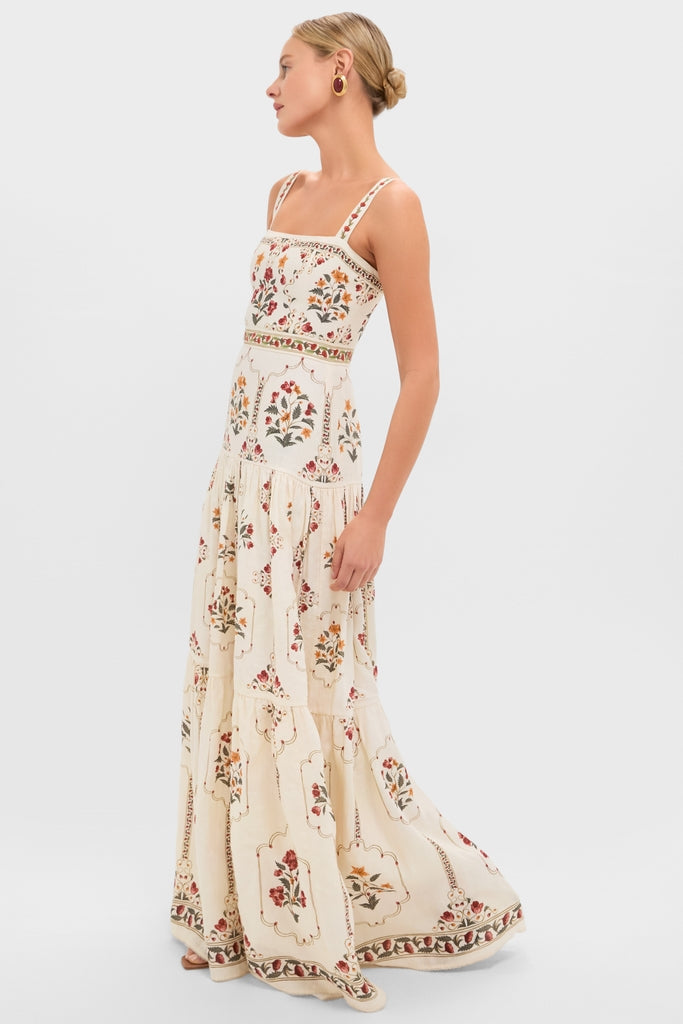 Acacia Burgundy Wrap Dress