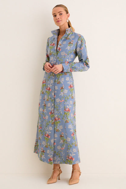 Nika Jacquard Floral Dress