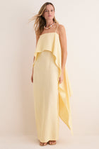 Fallon Linen Brunch Dress