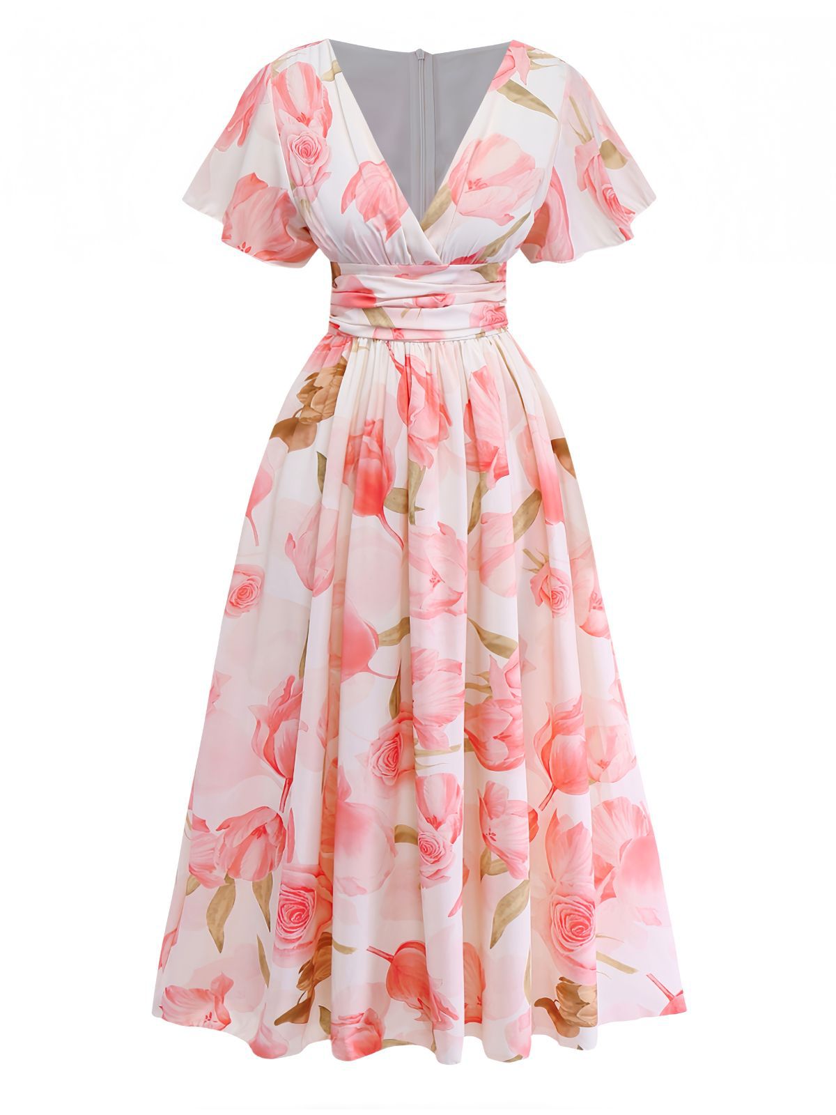 Adora Puff Sleeve Dress