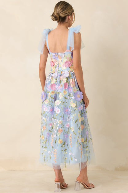 Wynne Embroidered Floral Maxi Dress