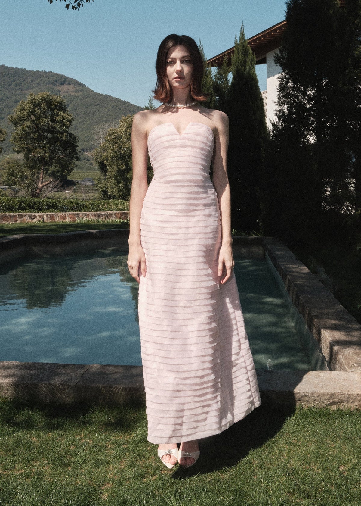 Jeanette Strapless Slip Dress