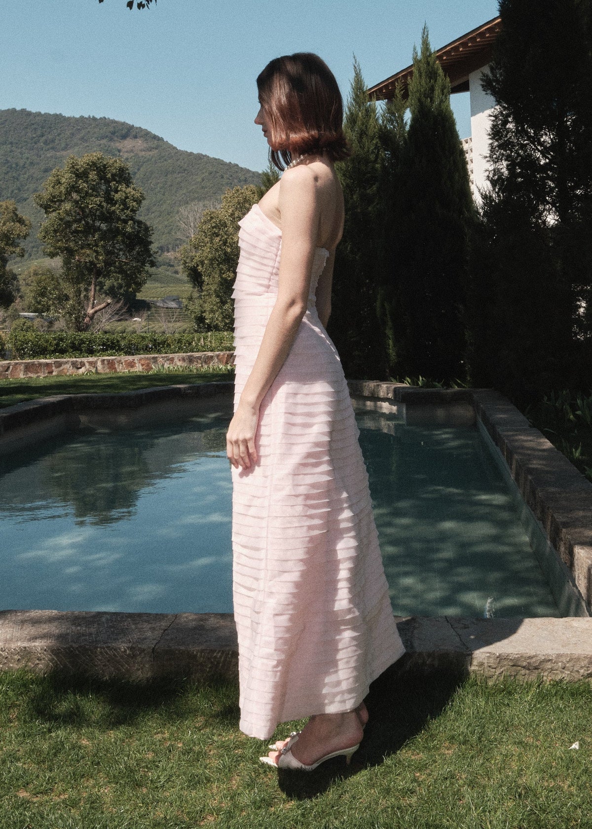Jeanette Strapless Slip Dress