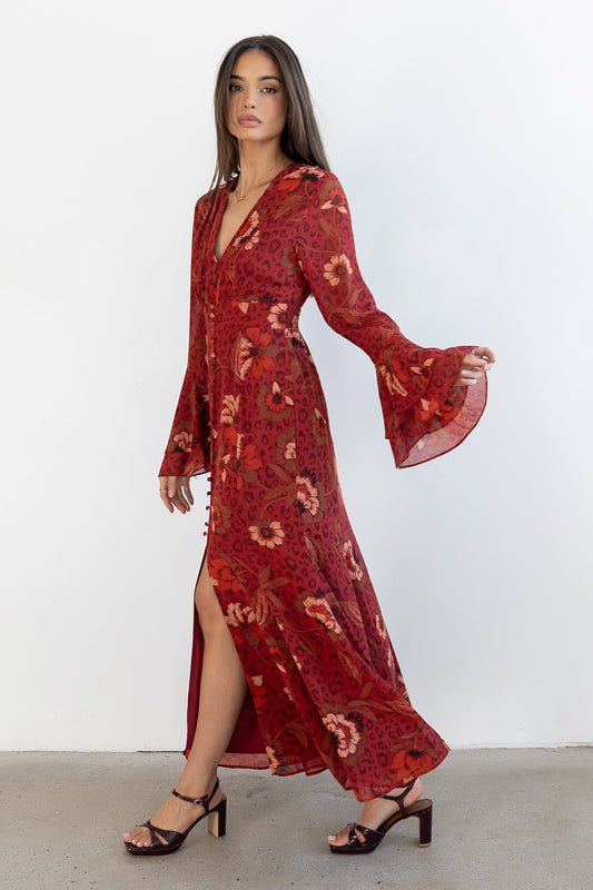 Theo Floral Maxi Dress