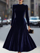 Nicolette Velvet Midi Dress