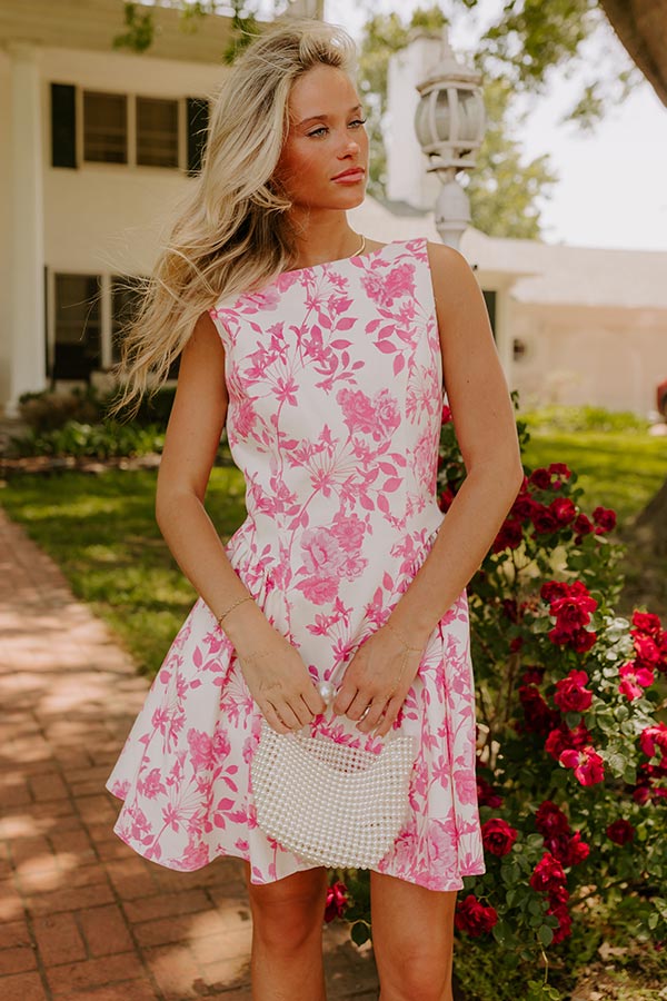 Ivie Floral Mini Dress