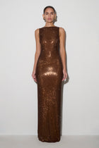 Magnolia Diamante Sleeveless Maxi Dress