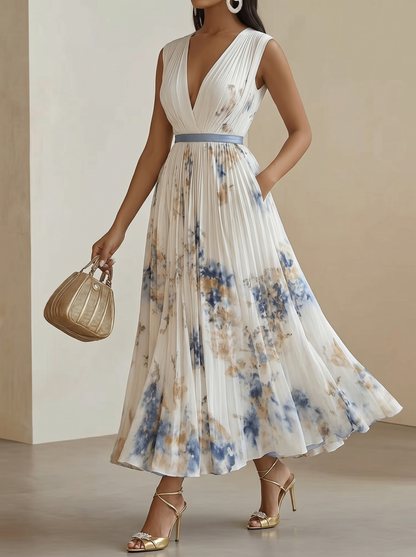 Sheila Pleated Dress