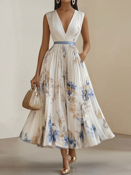 Sheila Pleated Dress