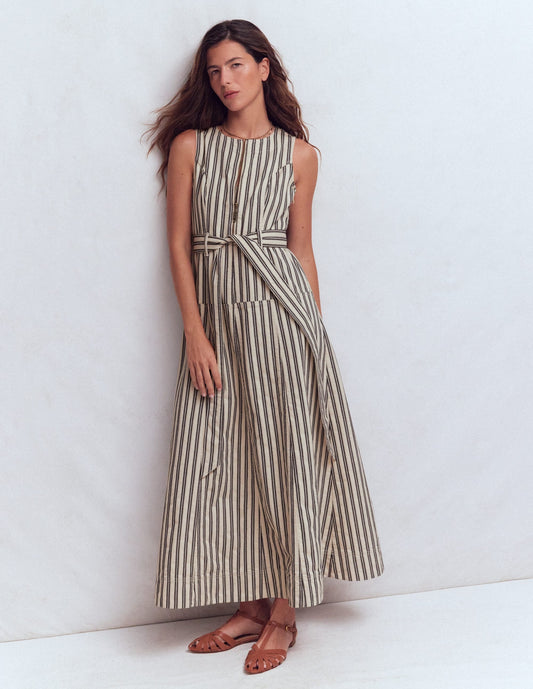 Muriel Denim Zip Dress