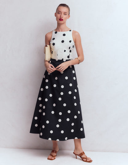 Silvia Boned Bodice Green Maxi Dress