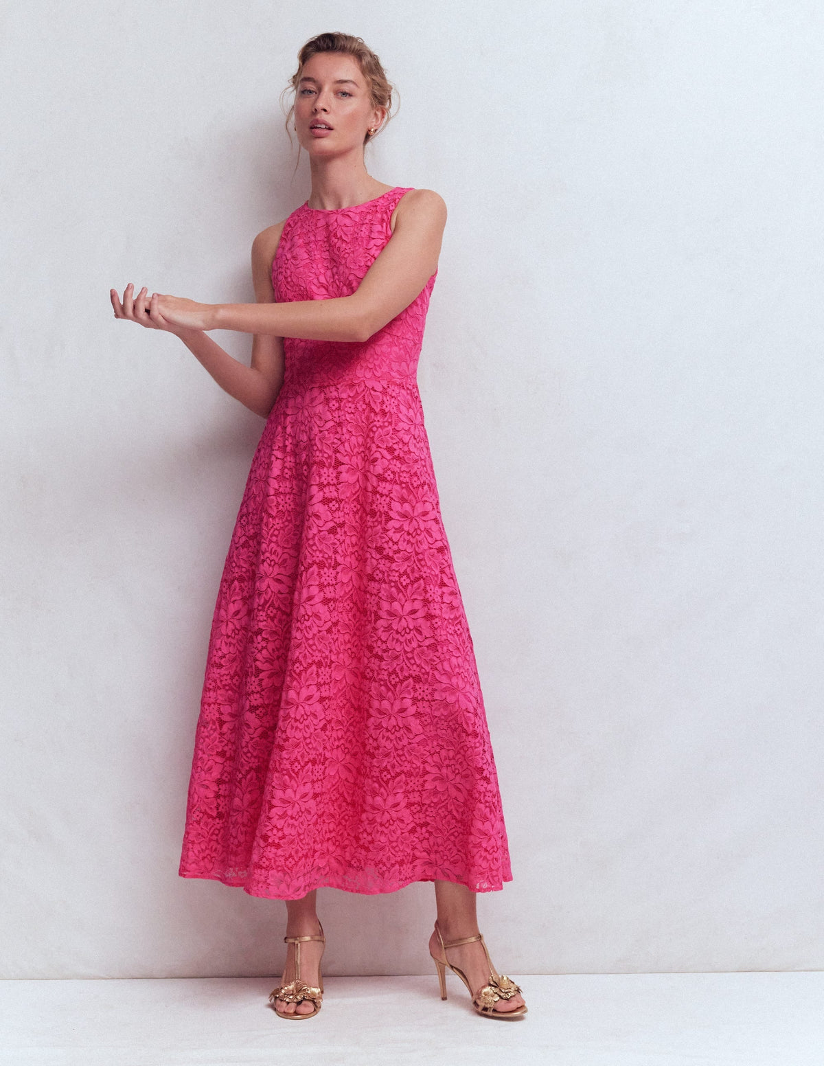 Silvia Boned Bodice Green Maxi Dress