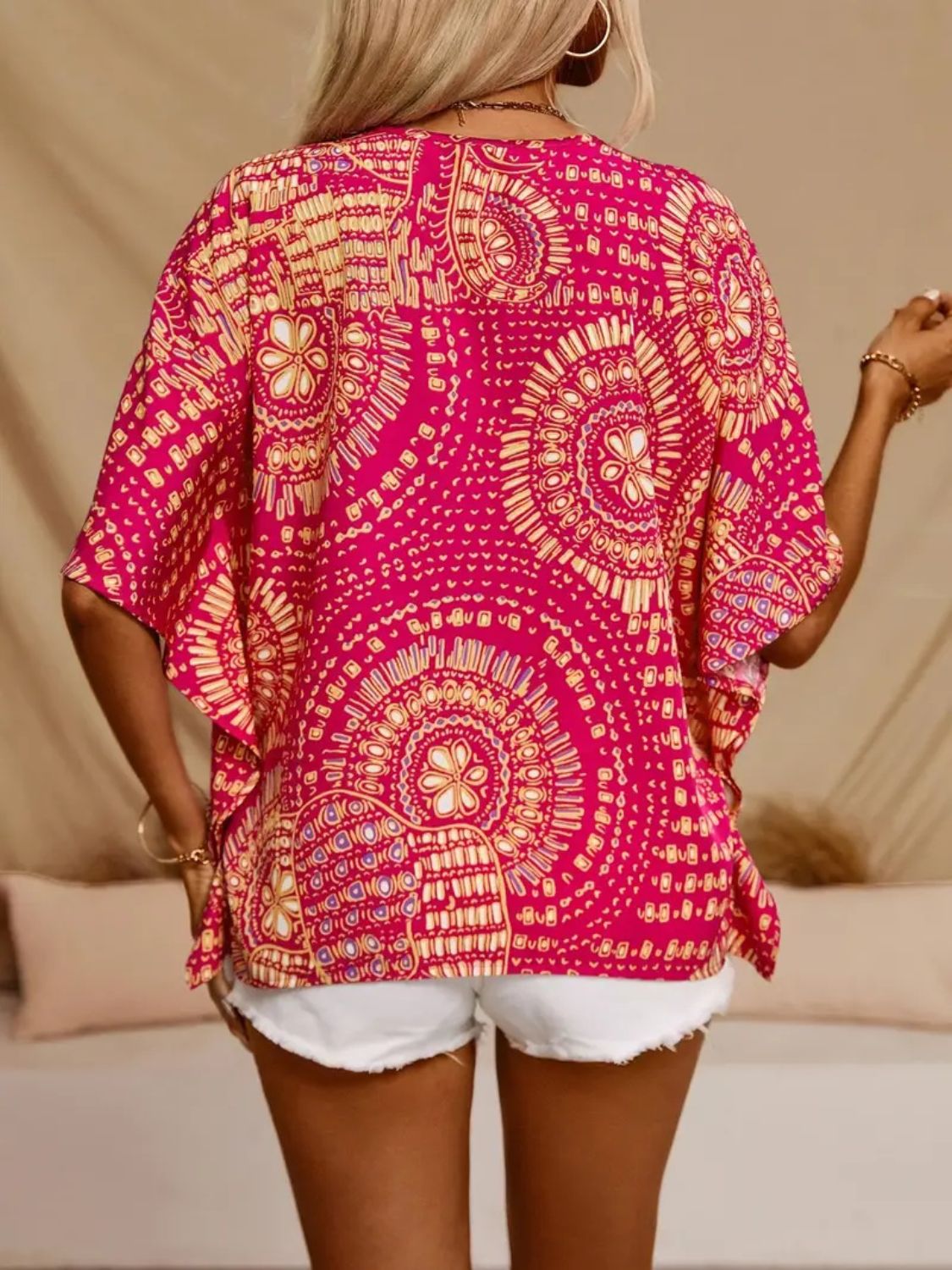 Tori Printed A Line Dress