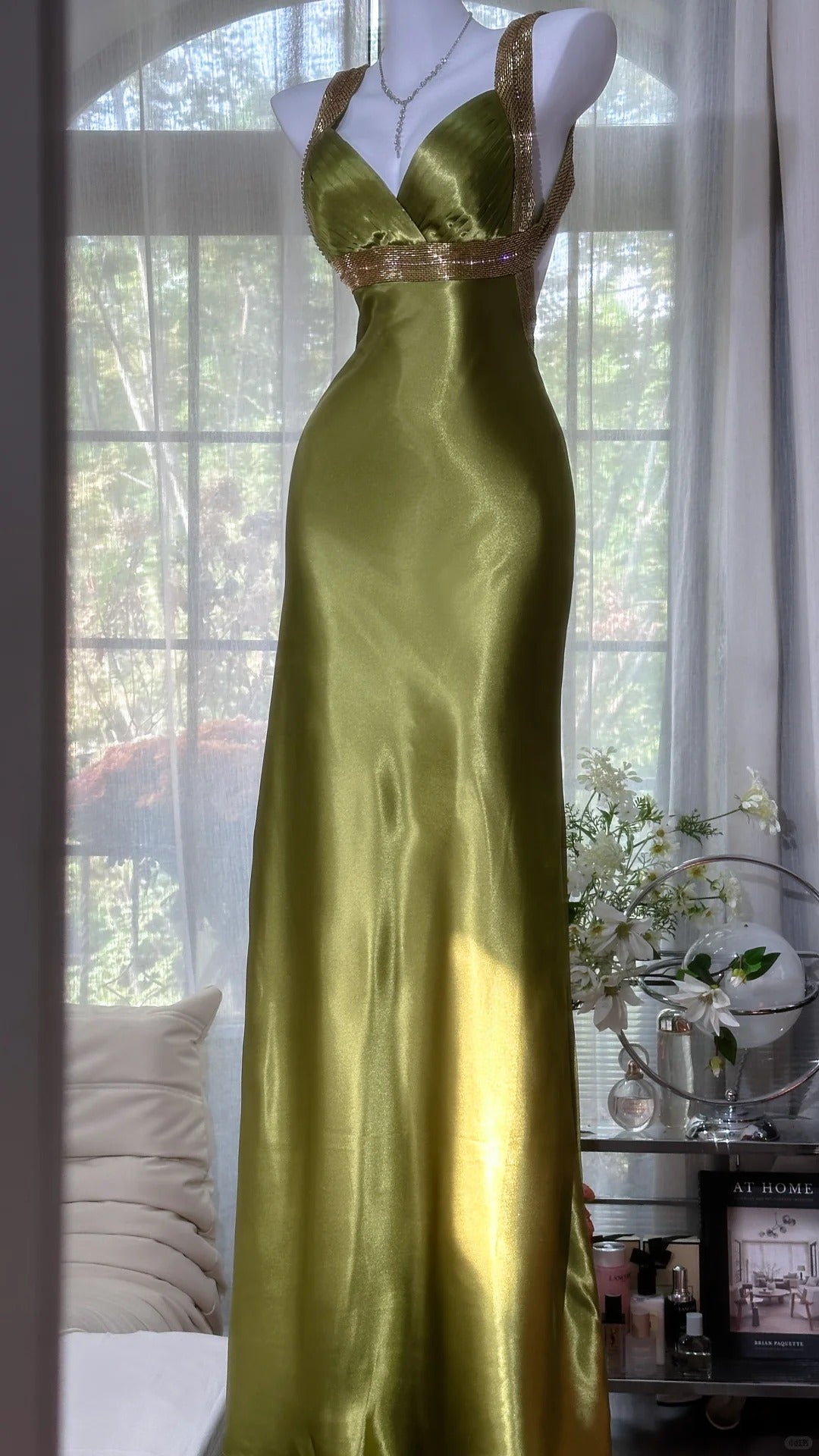 Dawn Satin Mermaid Dress