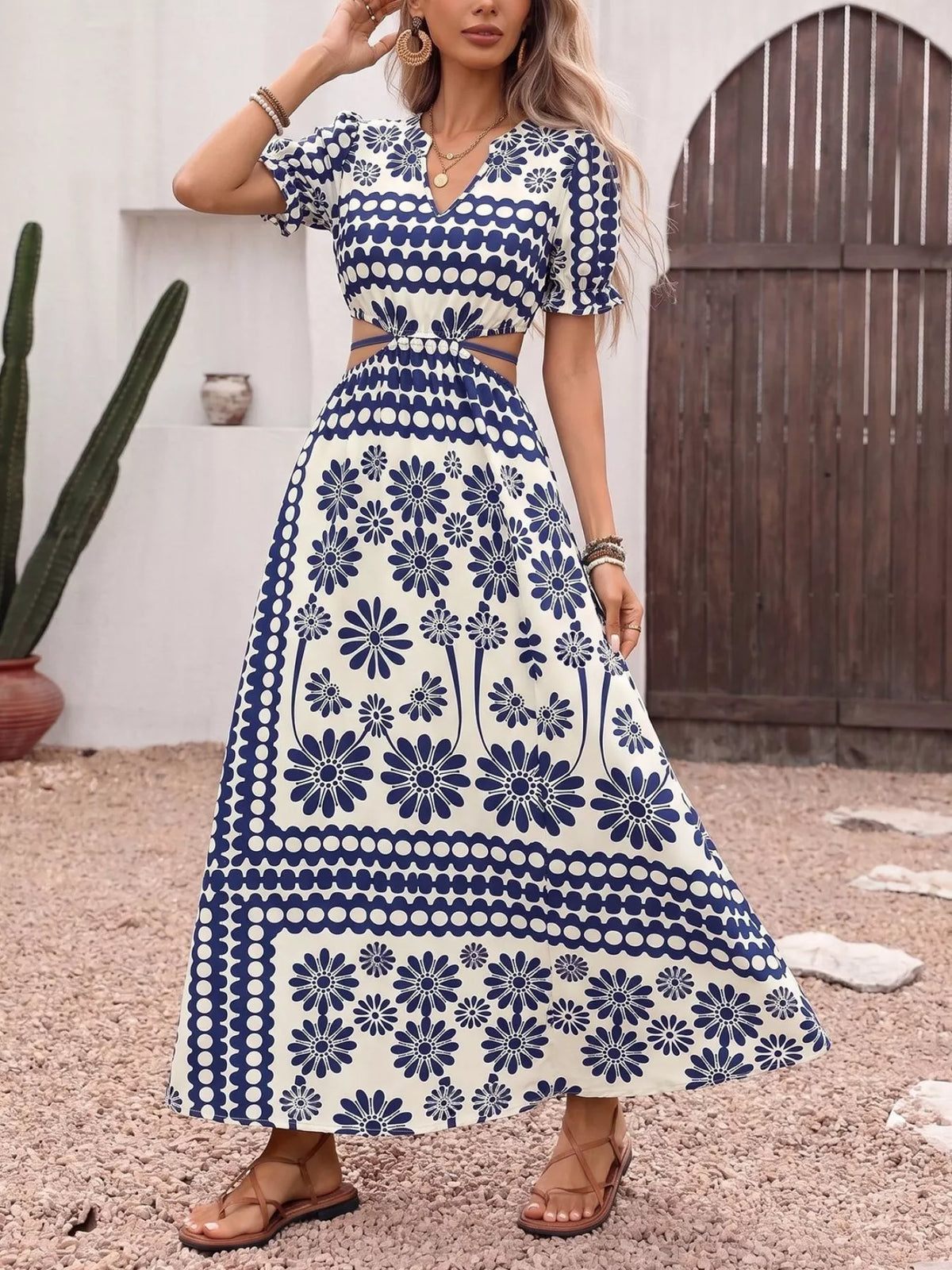 Aldana Floral Maxi Dress