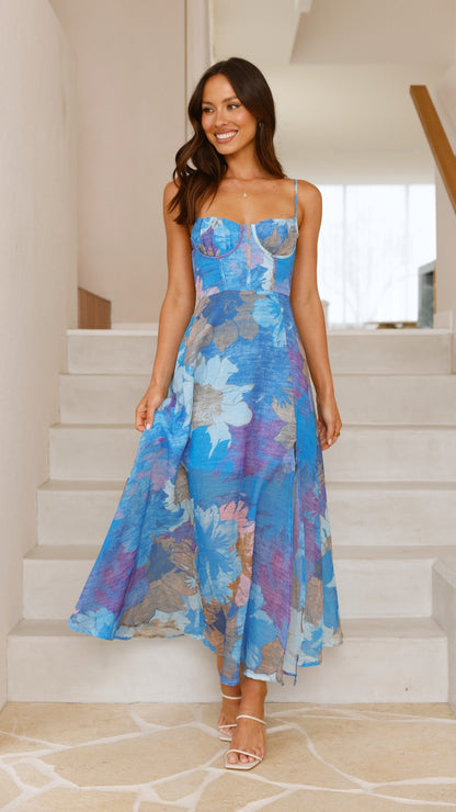 Rahima Floral Maxi Dress