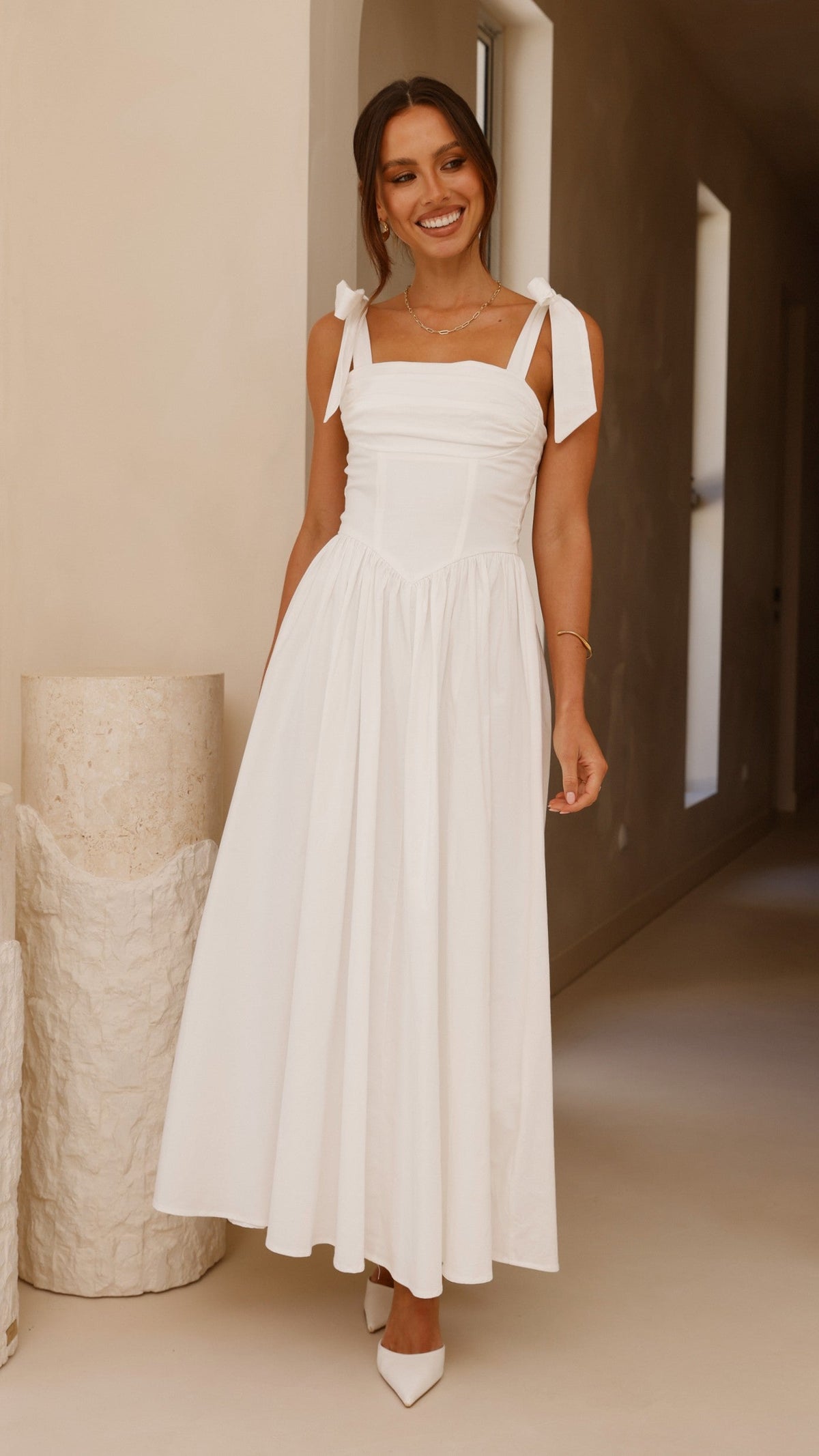 Haisley Pink Maxi Dress