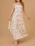 Alana Floral Smocked Maxi Dress