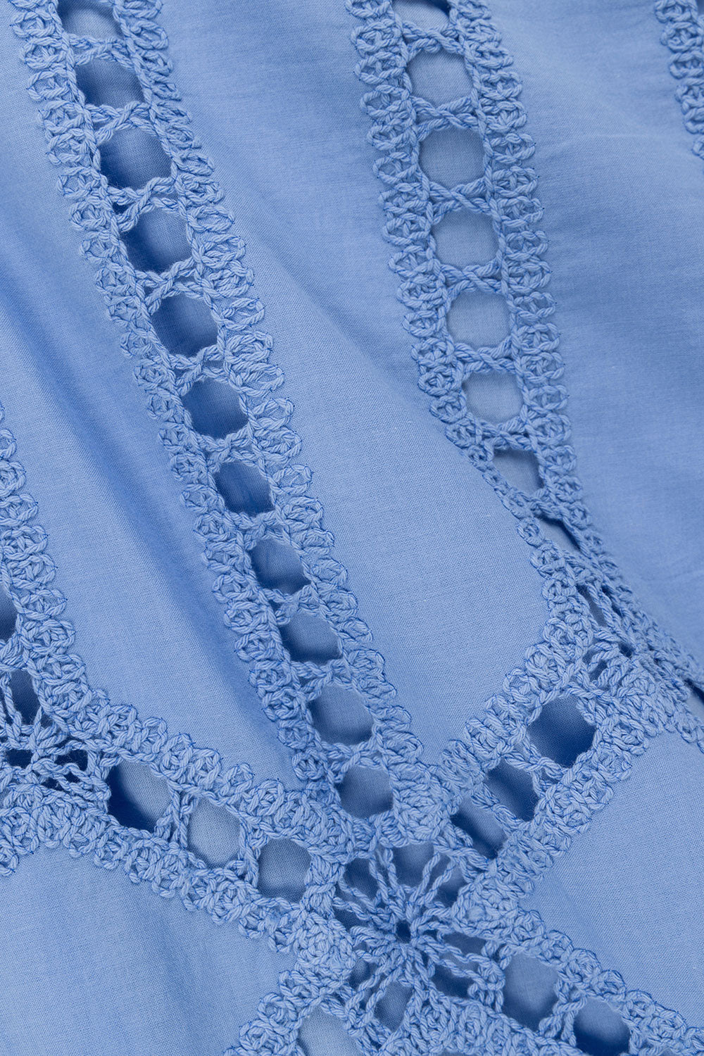 Julianna Cutwork Cotton Maxi Dress