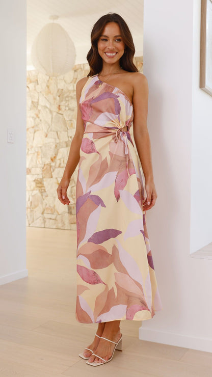 Olga Floral Maxi Dress
