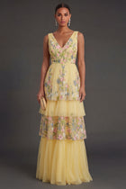 Mildred Tiered Floral Maxi Dress