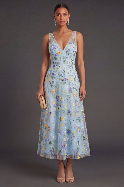 Noelia Floral Wedding Guest Maxi Dress