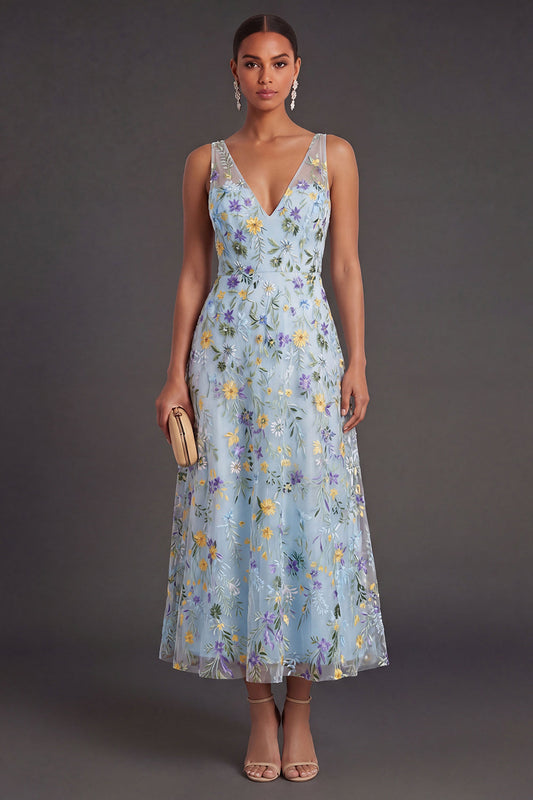 Noelia Floral Wedding Guest Maxi Dress