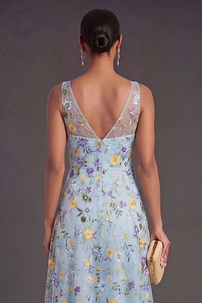 Noelia Floral Wedding Guest Maxi Dress