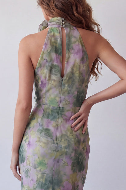 Liora Halter Maxi Dress