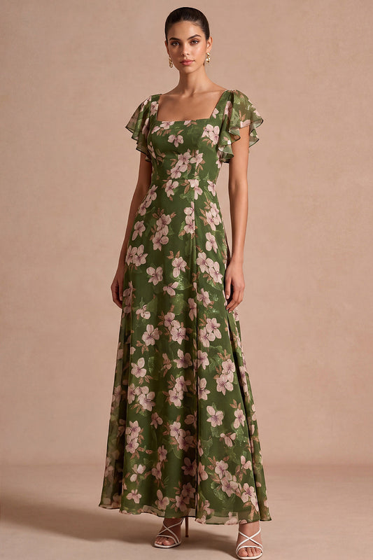 Morgan Floral A-Line Dress