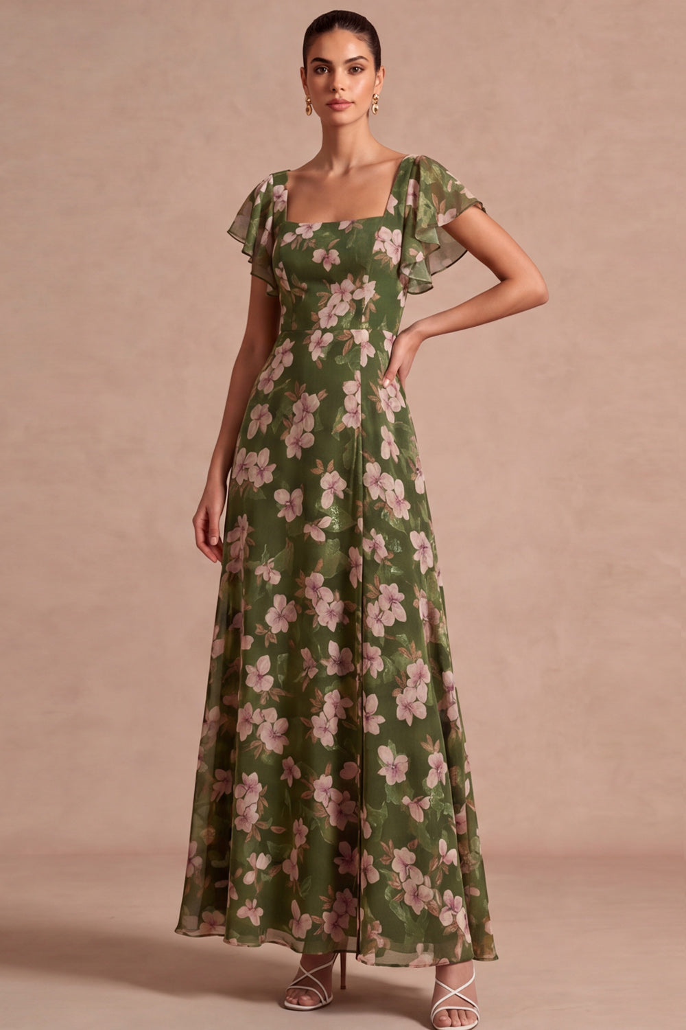 Morgan Floral A-Line Dress