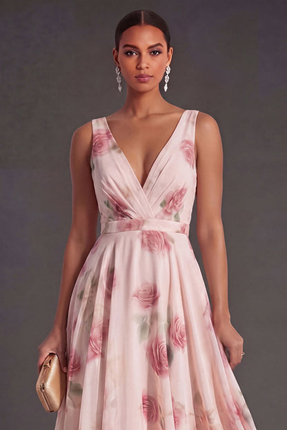Aster Floral A-Line Dress