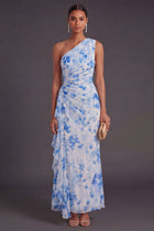 Talitha Floral Ruched Maxi Dress