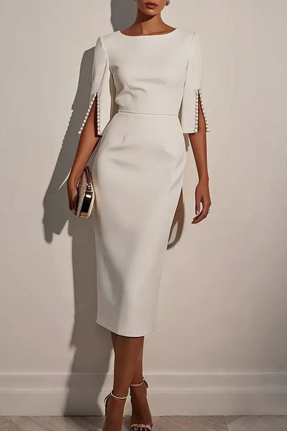 Vianne Beaded Midi Dress