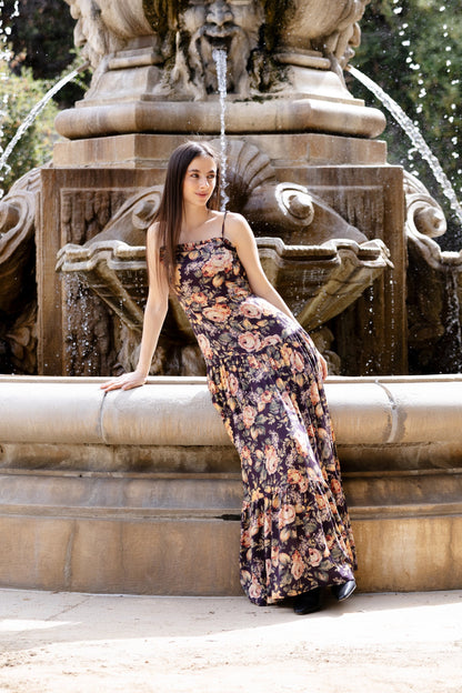 Kalliope Floral Maxi Dress