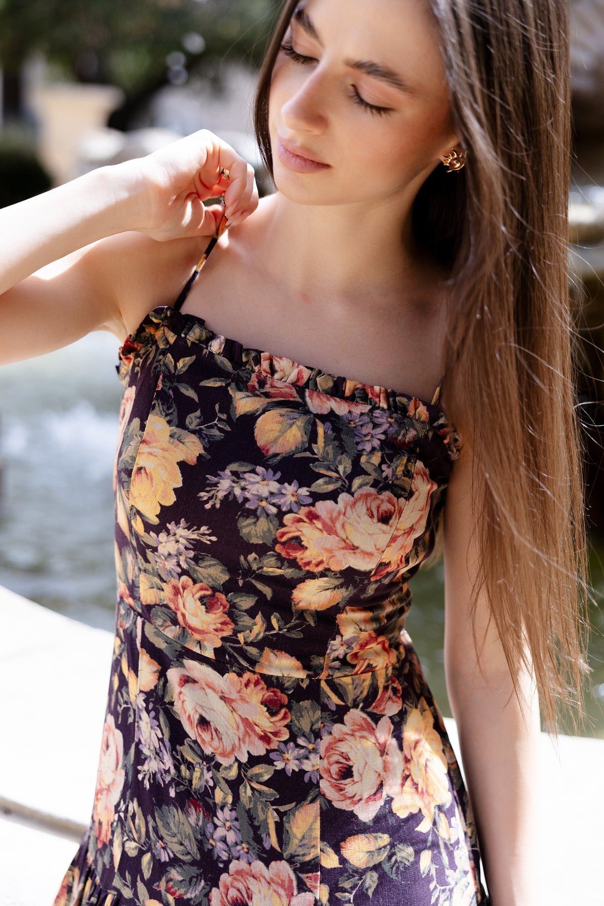 Kalliope Floral Maxi Dress