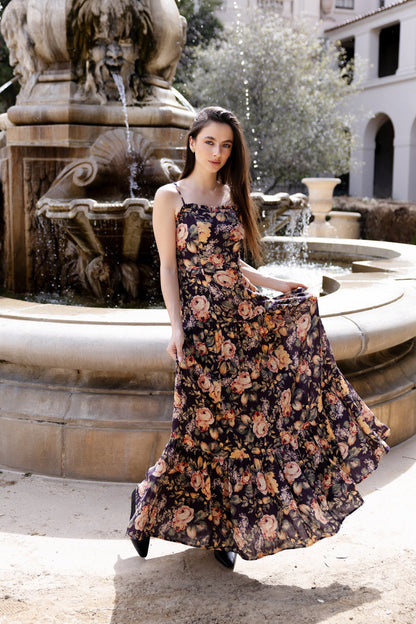Kalliope Floral Maxi Dress