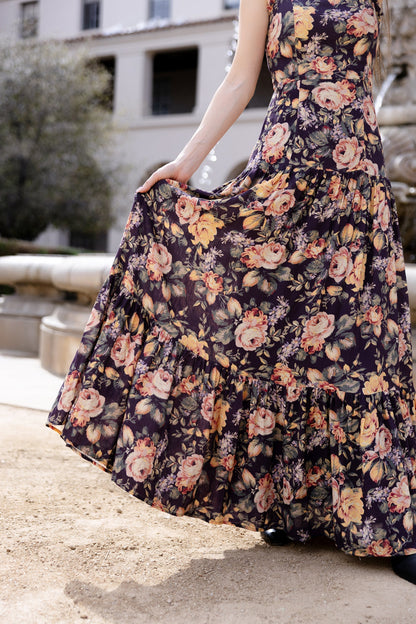 Kalliope Floral Maxi Dress