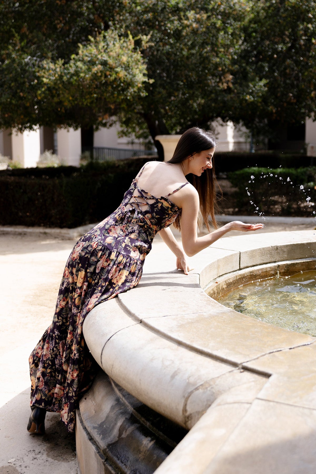 Kalliope Floral Maxi Dress