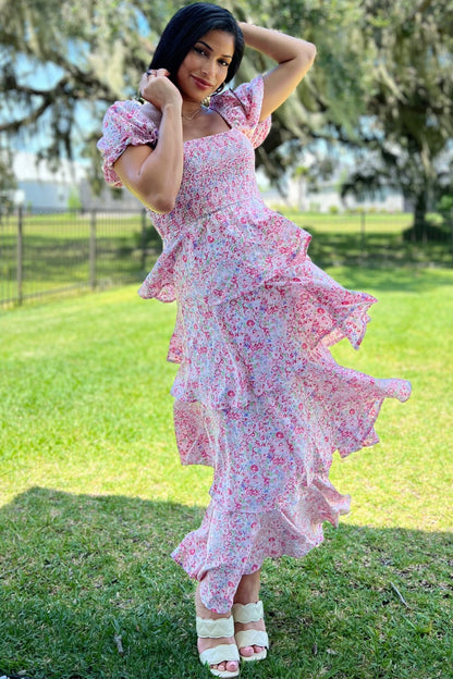 Calantha Floral Maxi Dress