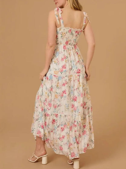Alana Floral Smocked Maxi Dress